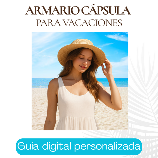 Guía digital personalizado: Armario cápsula para vacaciones V2025